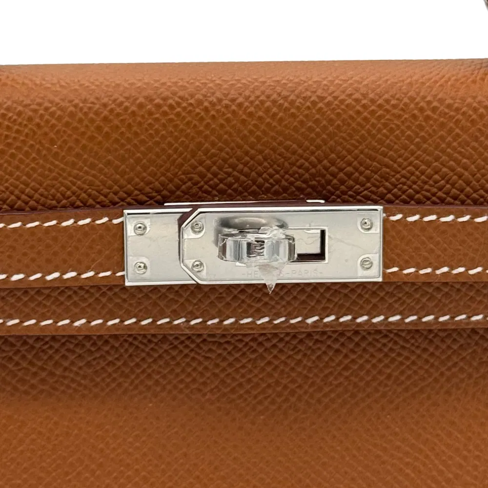 Hermès Kelly Mini Epsom Gold, vista 5