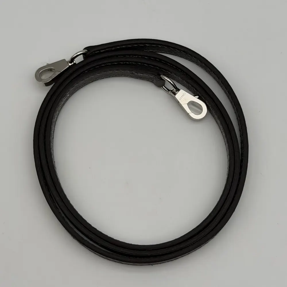 Hermès Kelly Mini Ostrich Gris Meyer / Gris Perle Palladium Hardware, vista 12