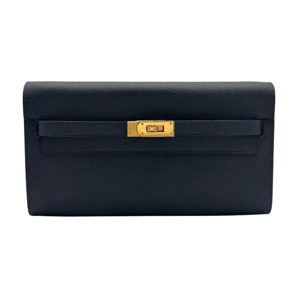 Hermès Kelly To Go Epsom Black Gold Hardware