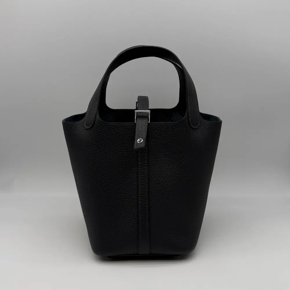 Hermès Picotin 18 Clemence Caban Palladium Hardware