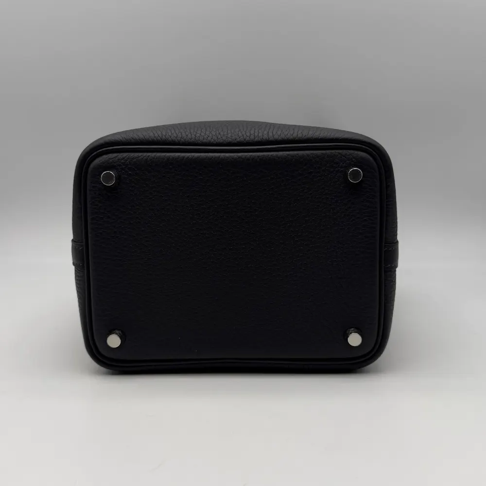 Hermès Picotin 18 Clemence Caban Palladium Hardware, vista 4