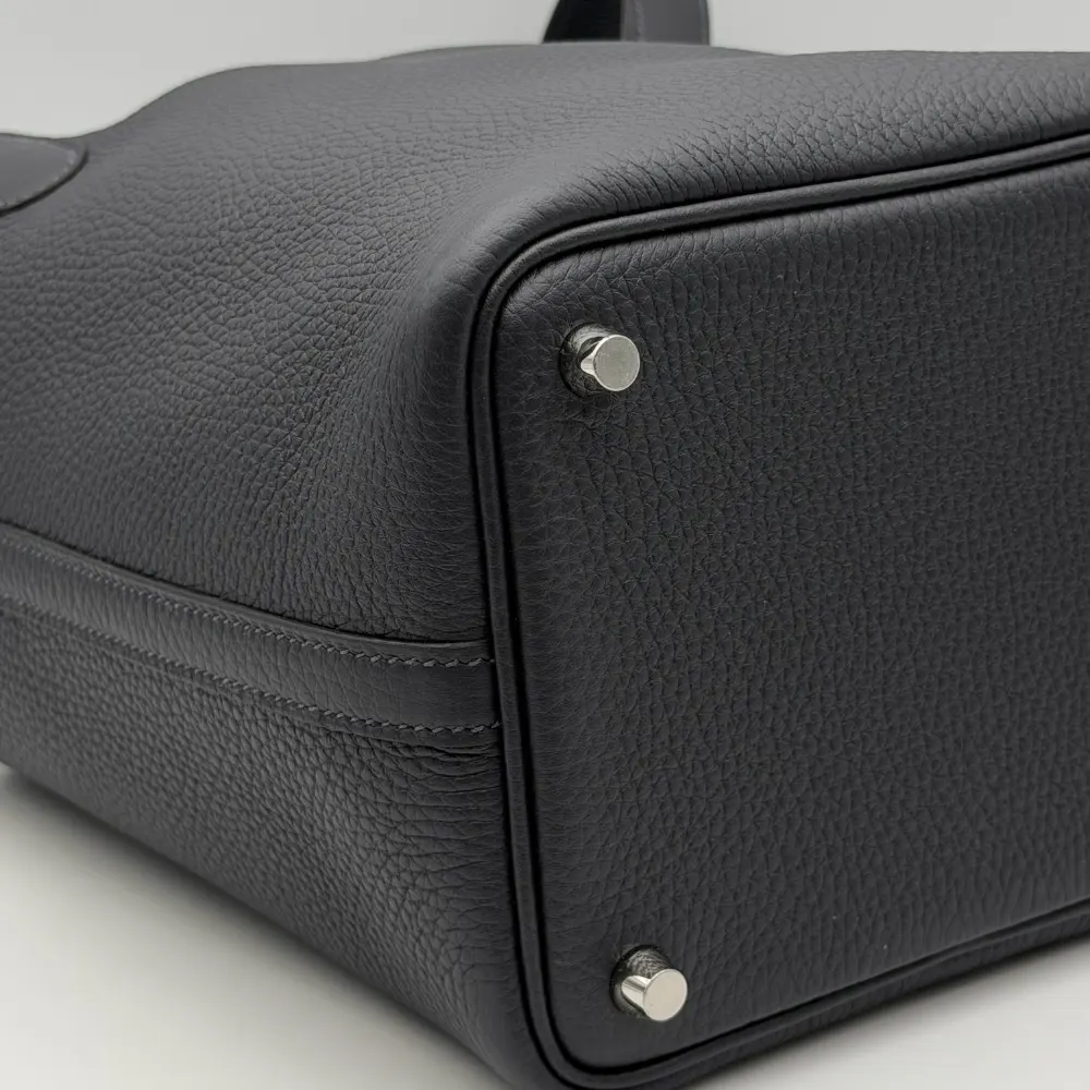 Hermès Picotin 18 Clemence Caban Palladium Hardware, vista 5