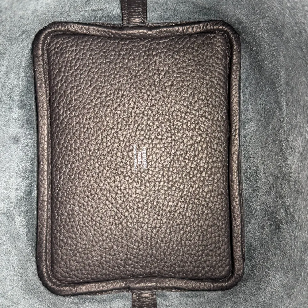 Hermès Picotin 18 Clemence Caban Palladium Hardware, vista 7
