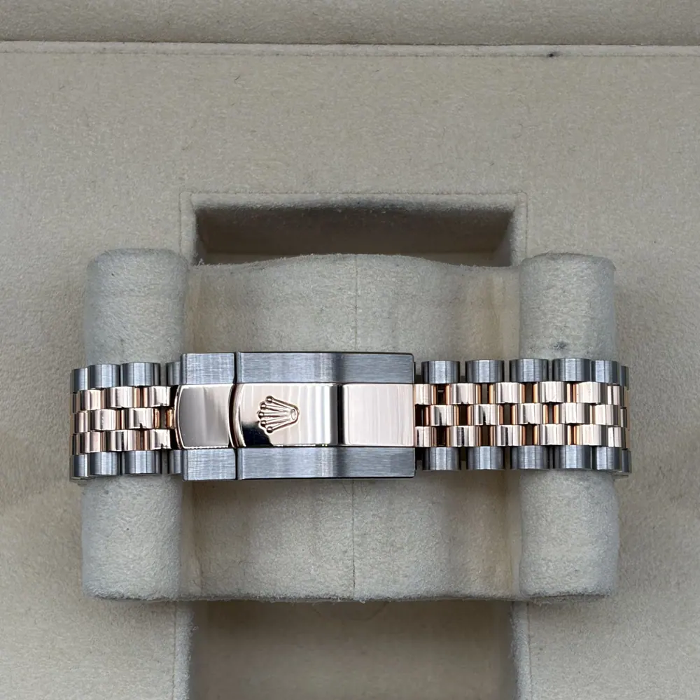 Rolex Datejust 36mm Steel/R. Gold Pink Diamonds Dial, vista 3