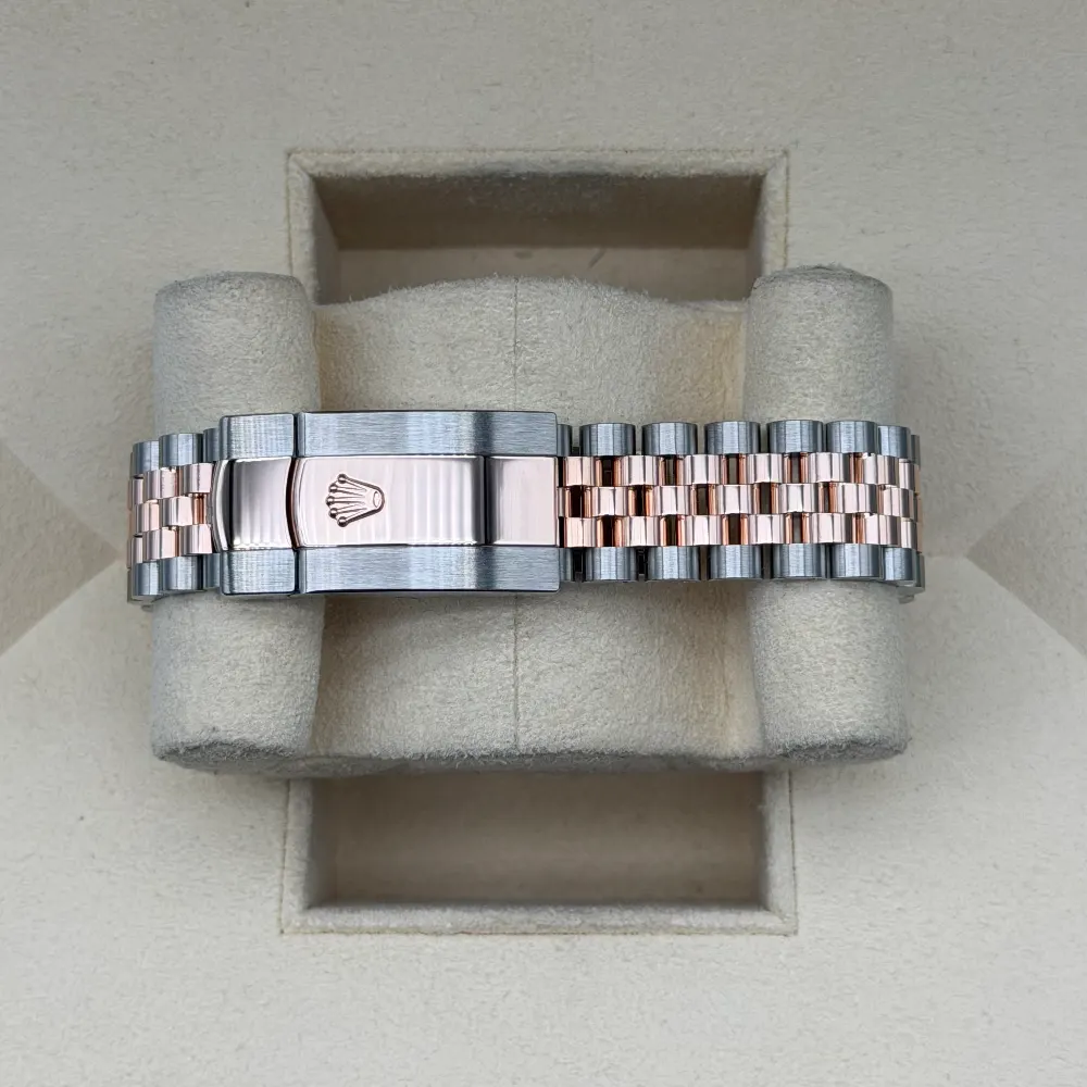 Rolex Datejust 36mm Steel & Rose Gold Green Dial, vista 3