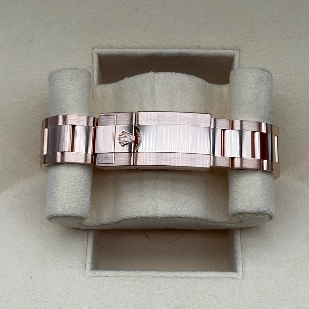 Rolex Daytona 40 Rose Gold Sundust Dial, vista 3