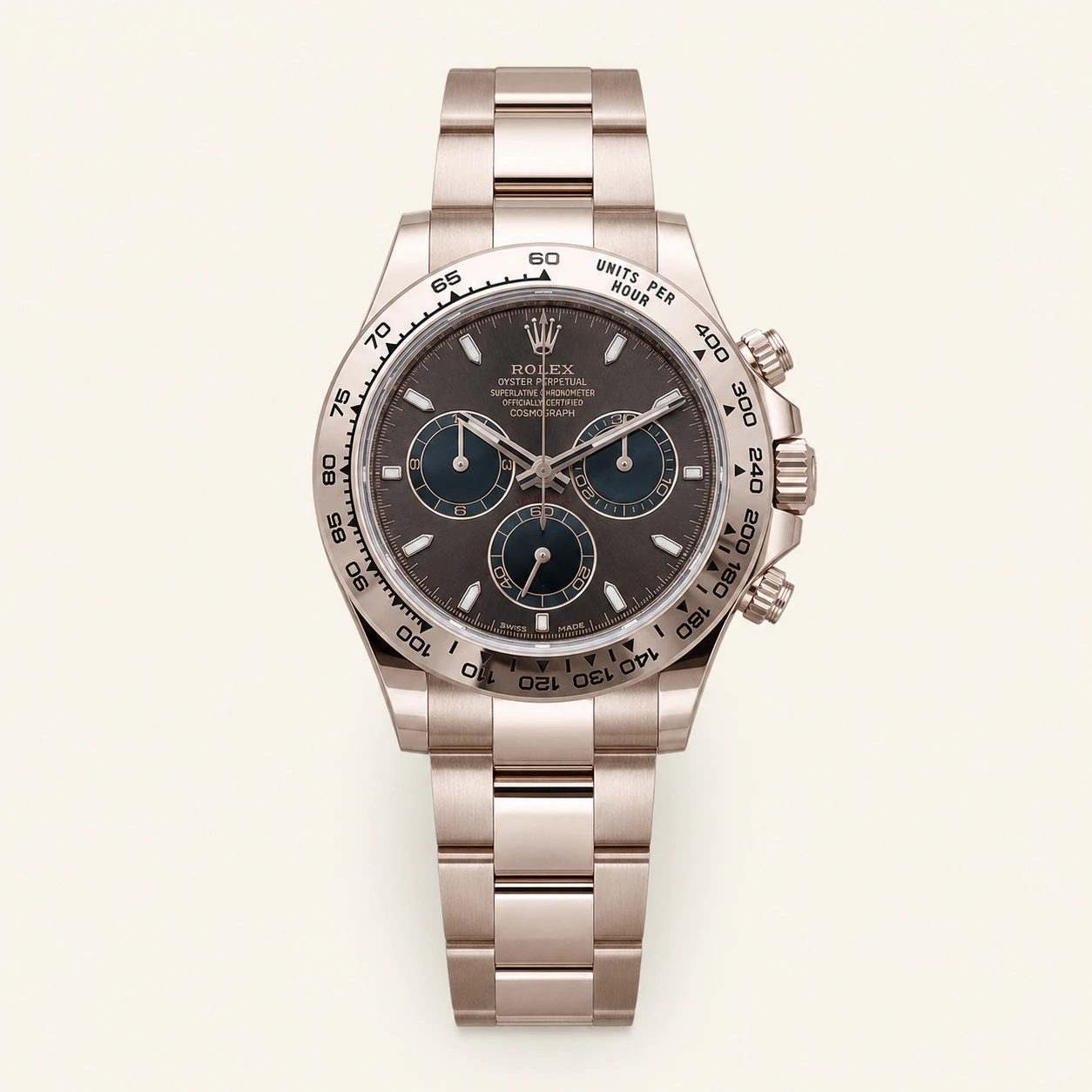 Rolex Daytona Rose Gold Chocolate Dial