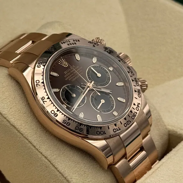 Rolex Daytona Rose Gold Chocolate Dial, segunda vista