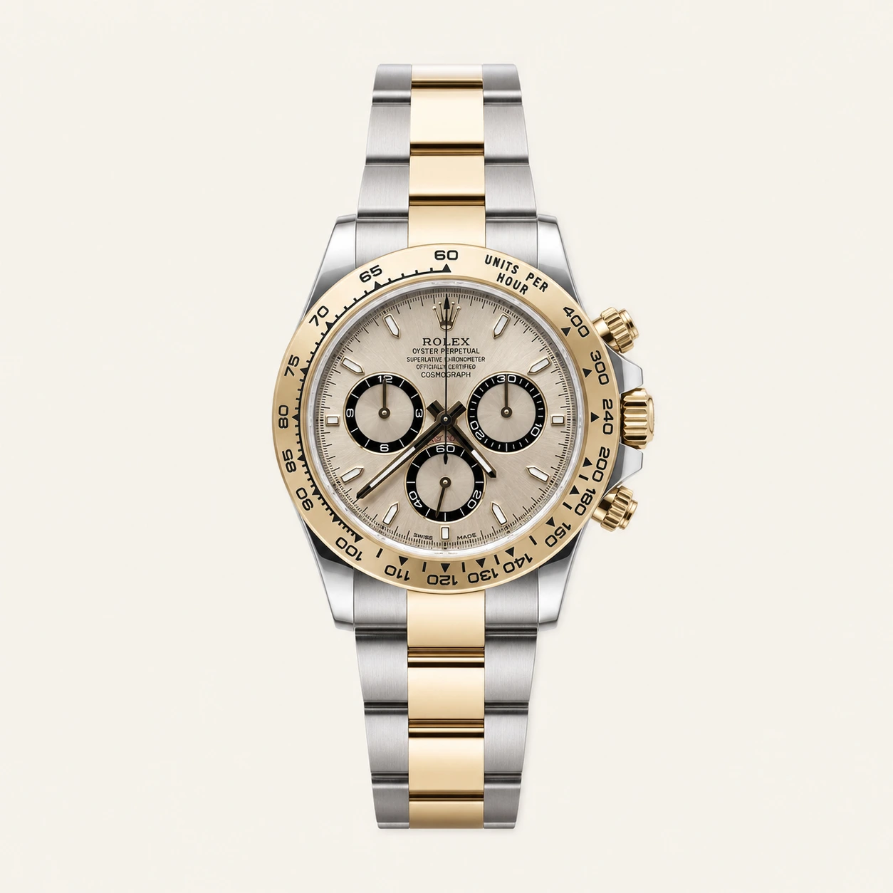 Rolex Daytona Steel / Gold Gold Dial