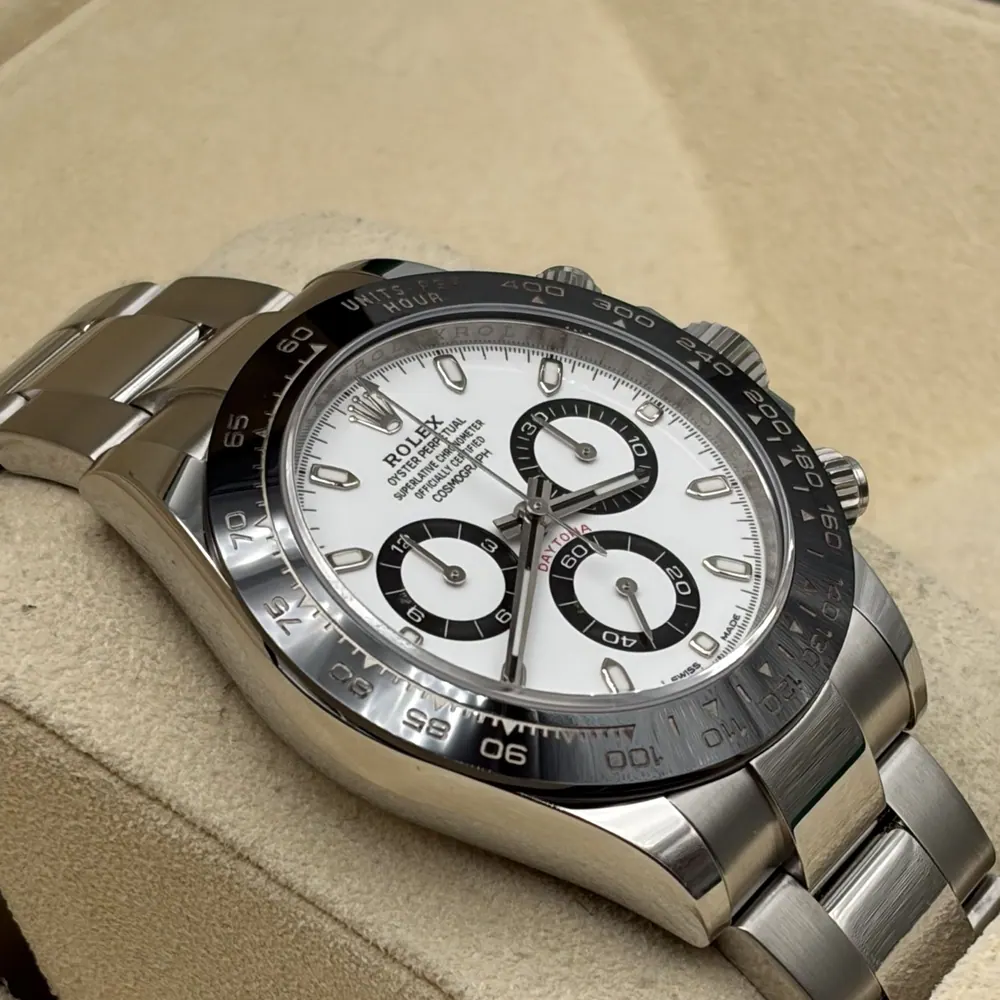 Rolex Daytona Steel White Dial (Panda), vista 2