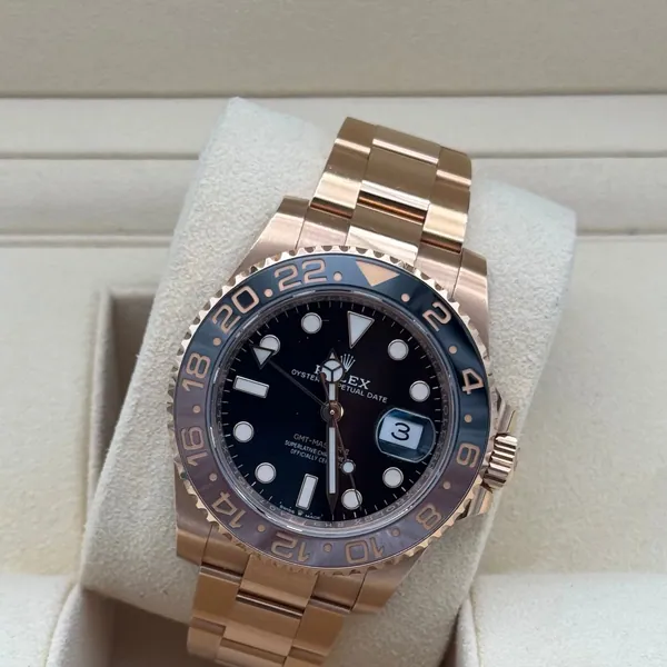 Rolex GMT-Master II Rose Gold "Root Beer"
