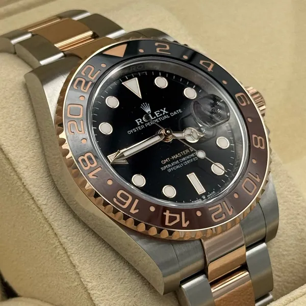 Rolex GMT-Master II Steel/Rose Gold "Root Beer", segunda vista