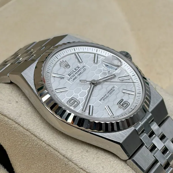 Rolex Land Dweller Steel White Dial, segunda vista