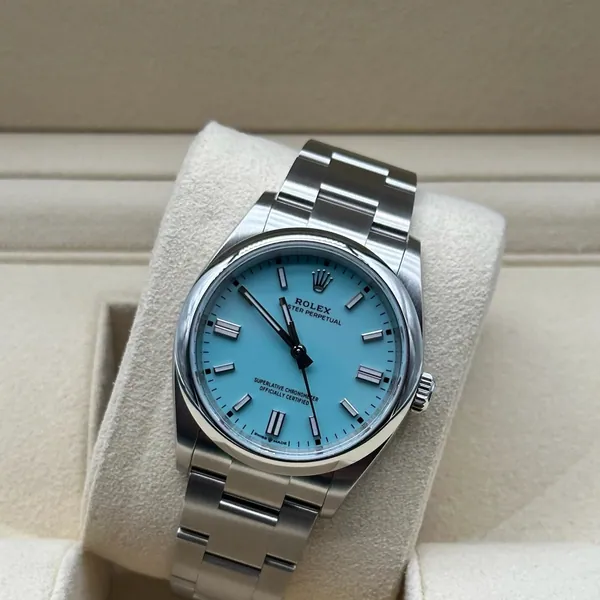 Rolex Oyster Perpetual 36mm Tiffany Dial