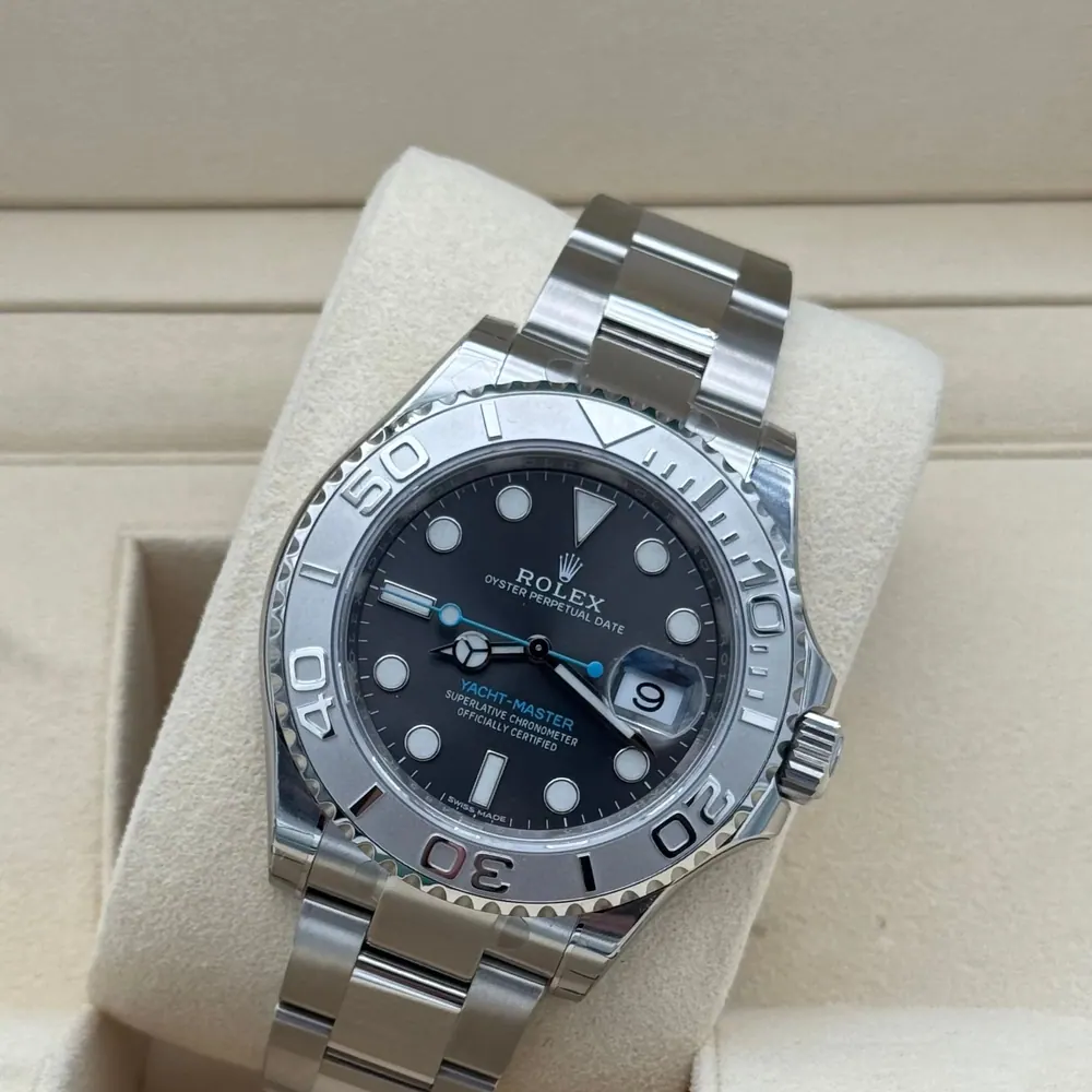 Rolex Yacht Master 40mm Rhodium Dial