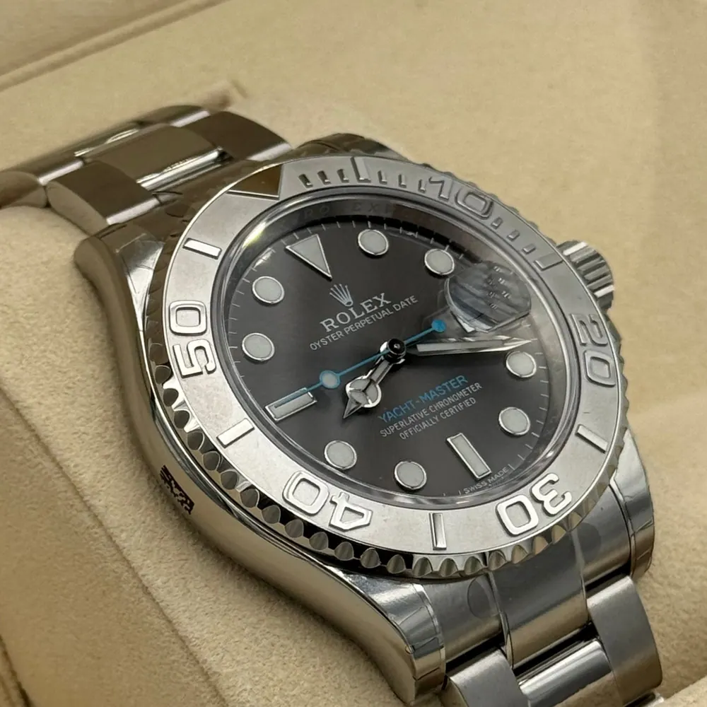 Rolex Yacht Master 40mm Rhodium Dial, vista 2