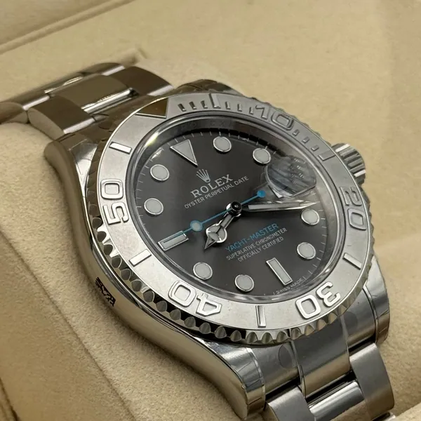 Rolex Yacht Master 40mm Rhodium Dial, segunda vista