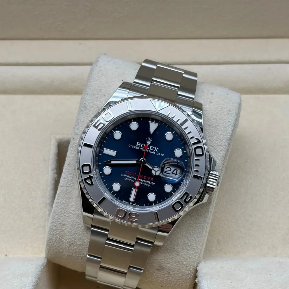 Rolex Yacht Master 40mm Steel Blue Dial