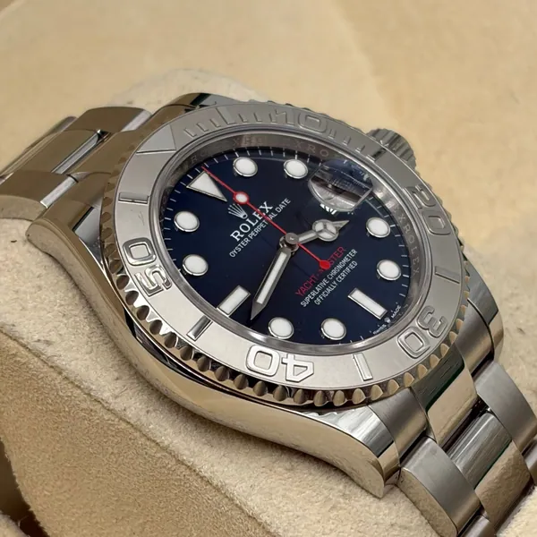 Rolex Yacht Master 40mm Steel Blue Dial, segunda vista