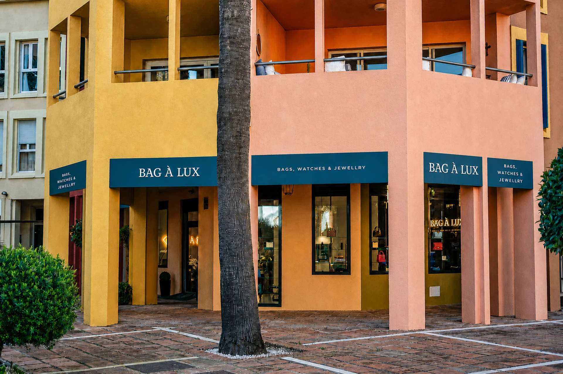 Fachada de la boutique